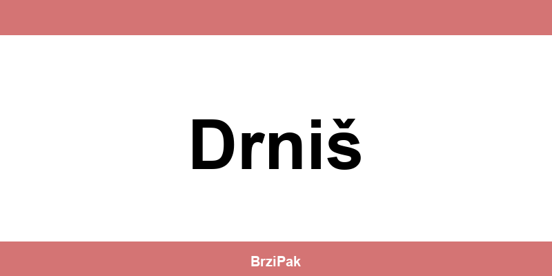DPD depot Drniš kontakt