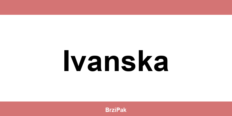 DPD depot Ivanska kontakt